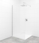 Sprchová zástena Walk-in 90 cm SAT SIKOWI90 SIKOWI90