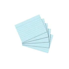Herlitz Linkované kartičky A8 / 100 ks / modrá (10836310)