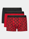 Pánske boxerky 3PACK U3BG25K6YW0 P53M čiernočervené Guess