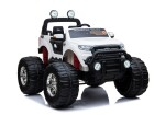 Mamido Elektrické autíčko Ford Ranger Monster 4x4 LCD MP4 biele