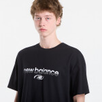 Tričko New Balance Trackside T-Shirt Black L