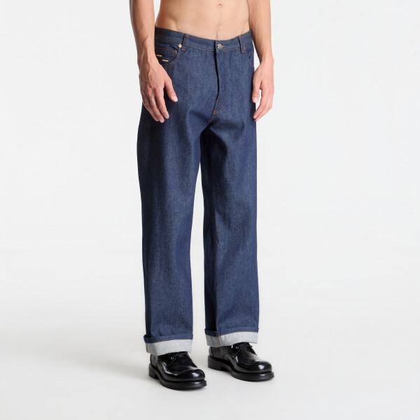 Kalhoty Filling Pieces Denim Pants Raw Indigo XL