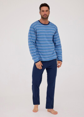 Cornette 138/52 long/r 3XL-5XL pánske pyžamo modrozelená 4XL