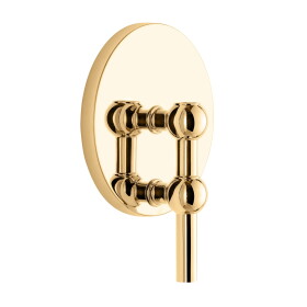 Stoff Nagel Nástenný držiak STOFF Nagel Brass / Brass