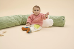 Affenzahn Krabbelschuh Leder Crawly Bunny Petrol barefoot capáčky 23 EUR