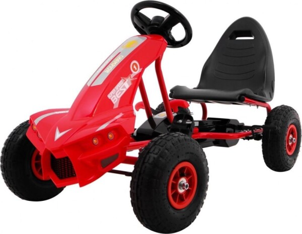 GIGA šľapacia kára Champion A18 červená