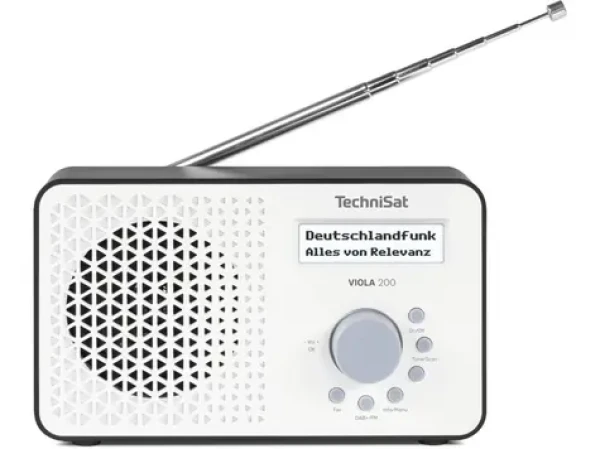TechniSat VIOLA 200 bielo-čierna (V058A1)