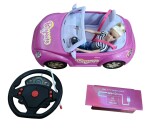 Mamido Mamido Autíčko na diaľkové ovládanie s bábikou fialové