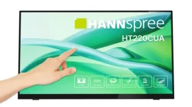 21.5" Hannspree HT220CUA čierna / TFT Touch / 1920 x 1080 / 270cd / 16:9 / 1000:1 / 6ms / HDMI / DP / USB (HT220CUA)