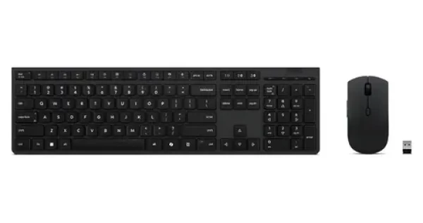 Lenovo Professional Wireless Rechargeable US sivá / Sada klávesnice a myši / dobíjacie batérie / USB-A prijímač (4X31R64316)