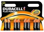 Duracell Alkalická batéria AA (LR6) / Batéria / Alkalická / Jednorazová (MN1500B8)