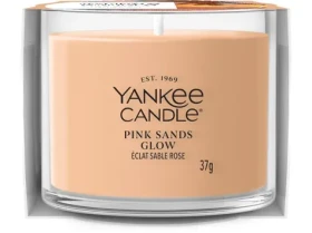 Yankee Candle Pink Sands Glow / Votívna sviečka v skle / Doba horenia 8-10 hod / 37 g