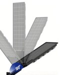 Verk Solárna pouličná LED lampa 420 diód