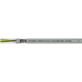 HELU 20035-500 dátový kábel LiYCY 10 x 0.25 mm² sivá 500 m; 20035-500