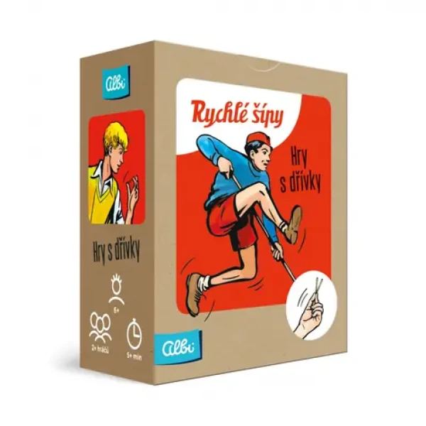 Albi Rýchle šípy - Hry s drievkami