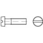 TOOLCRAFT TO-5445429 skrutky s valcovou hlavou M5 16 mm drážka DIN 84 mosaz galvanizované niklom 200 ks; TO-5445429