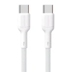 Dudao Dátový kábel L9C / USB-C / USB-C / 65W / 1 m / biela (195955)