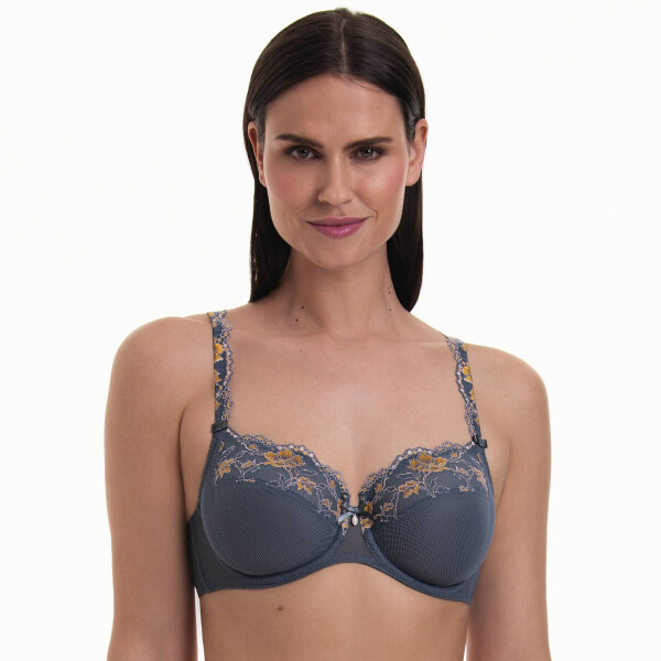 Podprsenka s kosticami Colette 5248 469 Sky grey - Anita 85D tmavě šedá