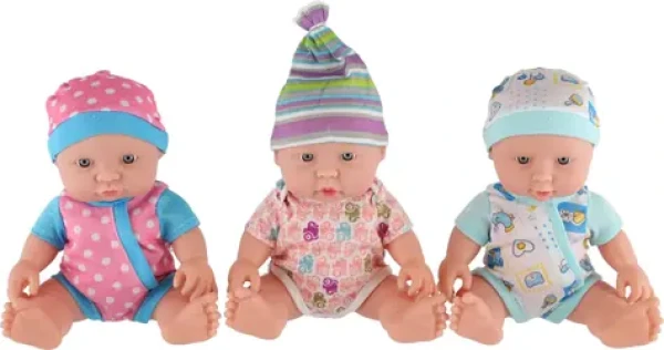 TEDDIES Bábika bábätko so zvukmi
