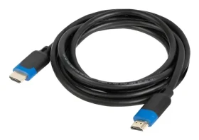 Lanberg CA-HDMI-30CC-0030-BK čierna / Kábel HDMI 2.1 / 3 m / 8K / 48 Gbit/s / ARC / HDR (CA-HDMI-30CC-0030-BK)