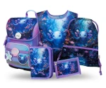 BAAGL SET 5 Ergo Axolotl: aktovka, peračník, sáčok, zástera, peňaženka (A-34513)