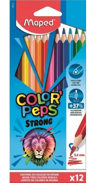 Maped Pastelky Color'Peps Strong 12 ks / trojhranné (0086/9862712)