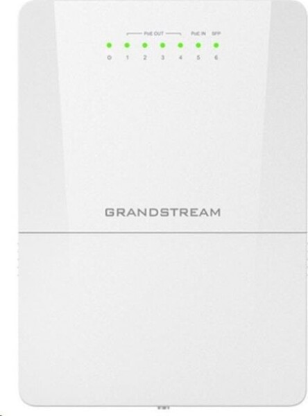 GrandStream Grandstream GWN 7710R 5xGbE, 1xSFP, L2 Lite zarz zarządzany, zewn trzny prze cznik sieťový, PoE pasywne