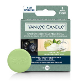 Yankee Candle Vanilla Lime vonný difuzér do zapaľovača náhradná náplň (5038581083797)