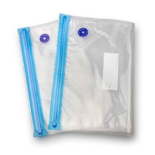 Lauben Zip Lock Bag Set / vrecká s vákuovým ventilom / 5 ks 20 x 22 cm / 5 ks 27 x 35 cm / BPA free (LBNZLBS10)