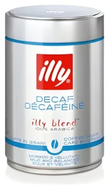 Illy Decaffeinato 250 g / Zrnková káva / 100% Arabica bez kofeínu / Plechovka