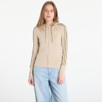 Mikina adidas Hooded Trefoil Zipper Jacket Stone Khaki S