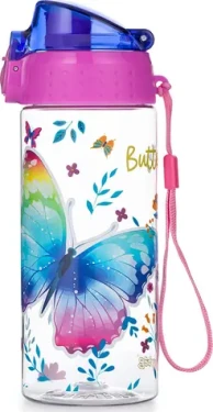 OXYBAG Fľaša na pitie OXY CLICK Motýľ2 500 ml (152445)