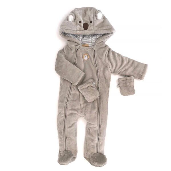 Pidilidi Zimná dojčenská kombinéza PD1168-11 Beige - 68/74 | 6-9m