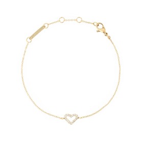 Daniel Wellington Pôvabný pozlátený náramok so srdiečkom Mirelle DW00401617