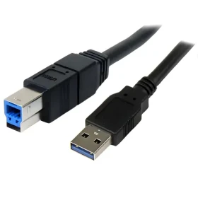 StarTech USB 3.0 AB čierna / Kábel / 5 Gbit/s / 3 m (USB3SAB3MBK)