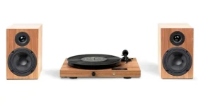 Pro-Ject JukeBox E1 HiFi Set Wood / Kompletný stereofónny audio systém s gramofónom (9pjukee1hsw)