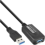 InLine USB-A čierna / Predlžovací kábel / USB-A / USB 3.2 Gen 1 / 5 Gbit/s / 5 m (35650)