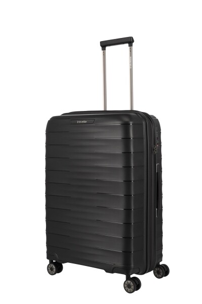 Stredný kufor na kolieskach Travelite Mooby M Black