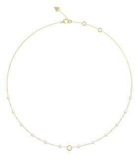 Guess Pôvabný náhrdelník s perličkami Tiny Pearly JUBN05515JWYGT/U