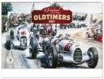NOTIQUE Oldtimers - Václav Zapadlík 2027 / Nástenný kalendár / 64 × 42 cm