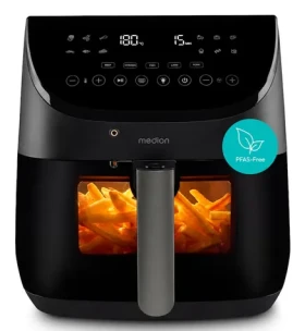 Medion Life X20 MD13060 XL čierna / Teplovzdušná fritéza / 6,6 l / 35-230 ° C / 1700 W (50078720)