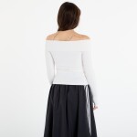 Tričko adidas Off-Shoulder Long Sleeve Long-Sleeve Top Cloud White M