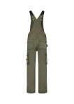 Pracovné nohavice Bib & Brace Twill Cordura unisex army 50