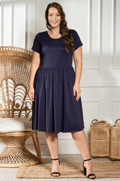 šaty plus size model 183285 Karko