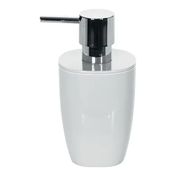 Spirella PURE dávkovač mydla biely / plast / 300 ml (7610583182500)