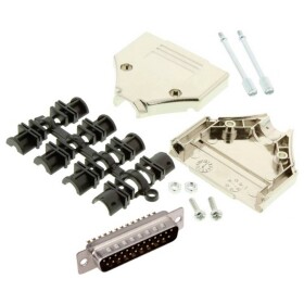MH Connectors MHDTPK25-DM25P-K sada D-SUB kolíkové lišty 180 ° Pólov: 25 spájkovaný 1 ks; MHDTPK25-DM25P-K