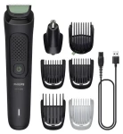 Philips MG3935/15 Series 3000 čierna / Zastrihávač / 7 nástavcov / 70 minút prevádzky / Na telo a tvár (MG3935/15)