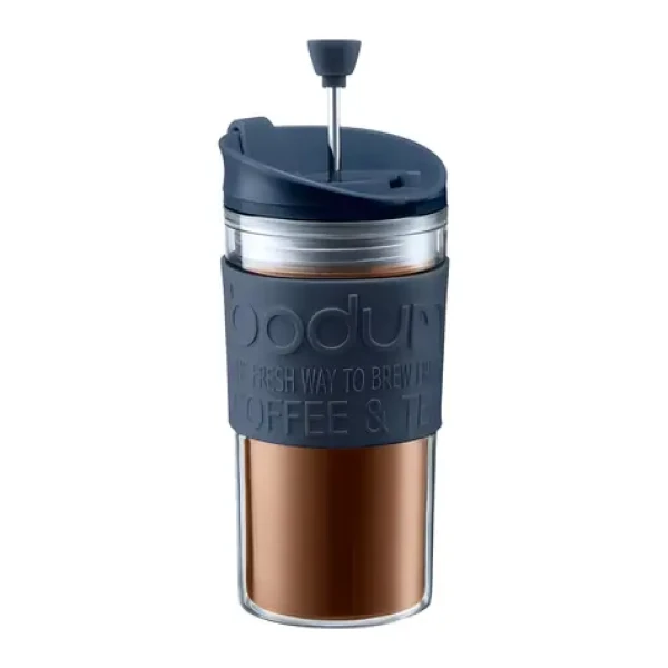 Bodum TRAVEL PRESS 11102-01S čierna / French press / plastový / 350 ml