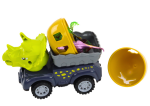 Mamido Auto dinosaurus s vajcom a prívesom Figúrky sada 4 ks