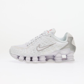 Tenisky Nike Shox TL Kids White/ White/ Metallic Silver/ Max Orange EUR 37.5